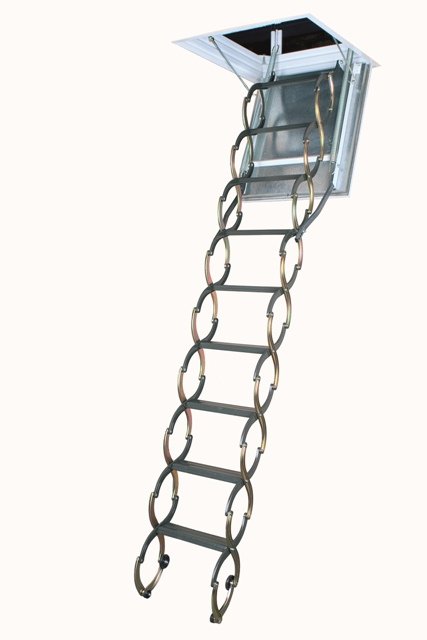 FAKRO (ФАКРО) Металлическая огнестойкая лестница LSF 50х80х300