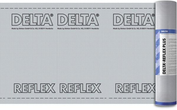 Пленка DELTA REFLEX (ДЕЛЬТА) 75м2 (Германия) Пароизоляционная пленка