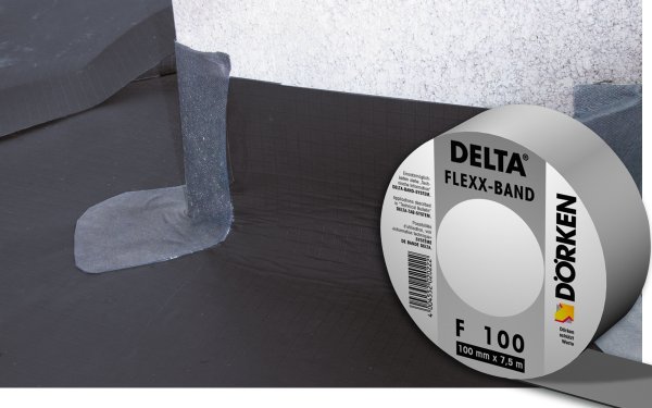 Соединительная DELTA (ДЕЛЬТА) FLEXX-BAND F 100 (Германия) (100 мм х 10 м)