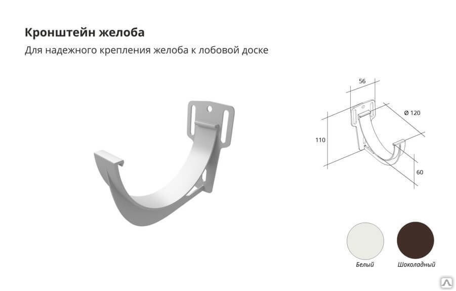 Кронштейн желоба карнизный (Starke)