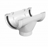 Воронка желоба ТЕХНОНИКОЛЬ Оптима ПВХ 120/80, белый
