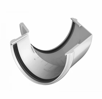 Угол желоба ТЕХНОНИКОЛЬ ПВХ 125/82, 135°, белый