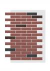 Фасадная панель АМК кирпич микс 432