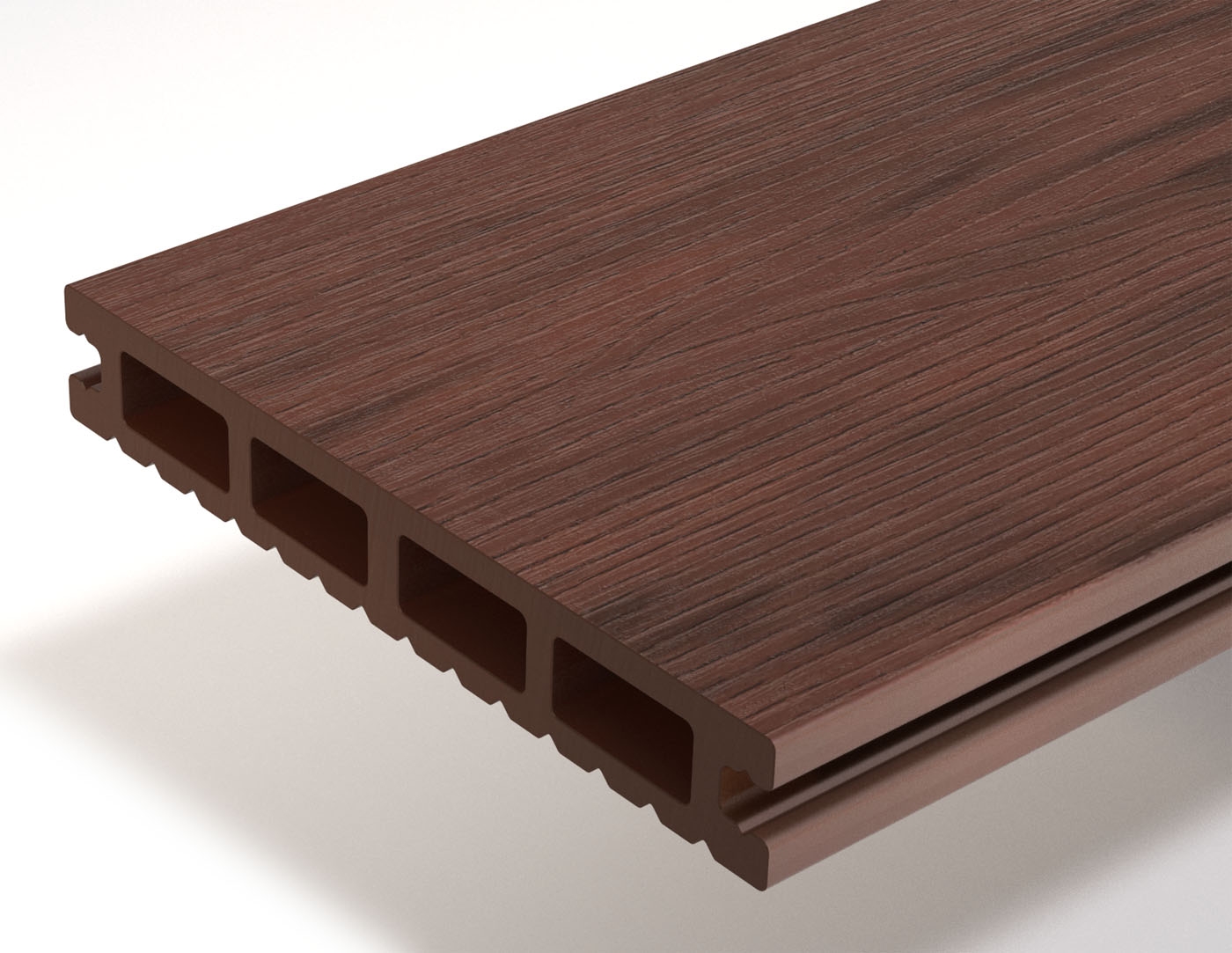 Террасная доска WOODVEX Select цвет Венге Colorite